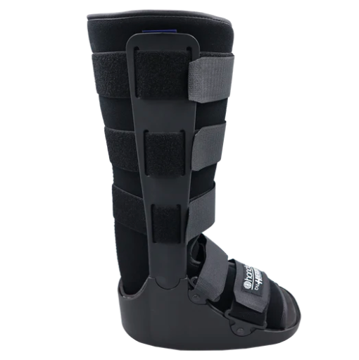 Bota Walker ortopédica ambidiestra no neumática larga ideal para inmovilizar pie y tobillo